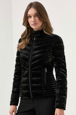 Guess Geaca Femei, Culoarea Negru, De Tranzitie Dama