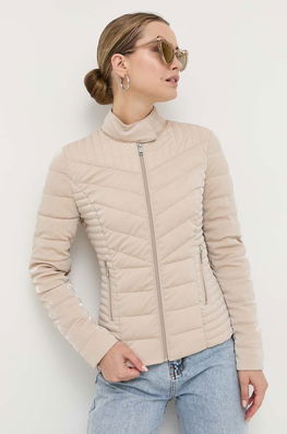 Guess Geaca Femei, Culoarea Bej, De Tranzitie Dama