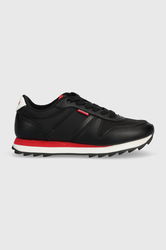 Levi's Sneakers Pentru Copii Culoarea Negru, Imitatie De Piele