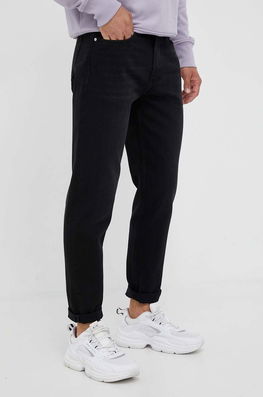 Calvin Klein Jeans Jeansi Barbati Bărbaţi Negru
