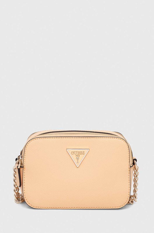Guess Poseta Culoarea Bej Dama Portocaliu, Imitatie De Piele