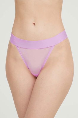 Dkny Tanga Transparent Dama Roz, Tricotaj