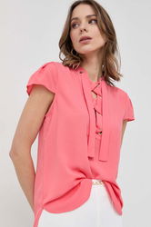 Marciano Guess Bluza Femei, Culoarea Portocaliu, Neted Dama, Casual
