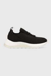 Calvin Klein Sneakers 2 Piece Sole Lace Up Culoarea Negru Dama, Textil