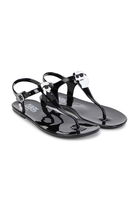 Karl Lagerfeld Sandale Copii Culoarea Negru, Sintetic