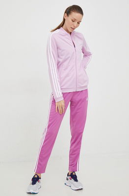 Adidas Trening Femei, Culoarea Violet Dama, Tricotaj