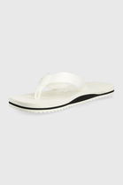 Calvin Klein Jeans Slapi Femei, Culoarea Alb, Cu Toc Plat Dama, Sintetic