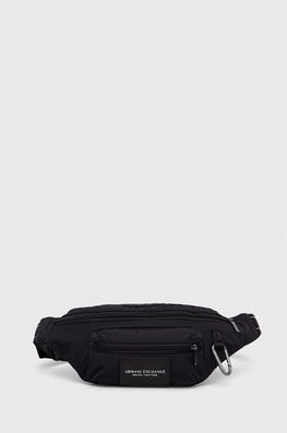 Armani Exchange Borseta Culoarea Negru Bărbaţi, Textil
