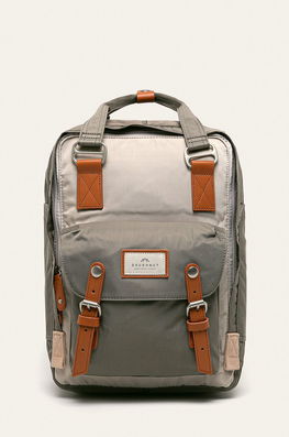 Rucsac Macaroon Doughnut Dama Gri, Piele