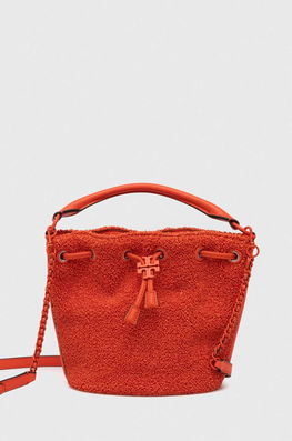 Tory Burch Poseta Culoarea Portocaliu Dama, Imitatie De Piele