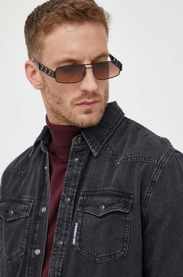 Versace Ochelari De Soare Barbati, Culoarea Negru Bărbaţi