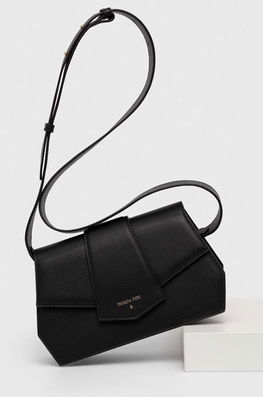 Patrizia Pepe Poseta De Piele Culoarea Negru Dama
