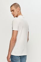 Mânecă Scurtă Tricou Armani Exchange Bărbaţi Alb, Model Print