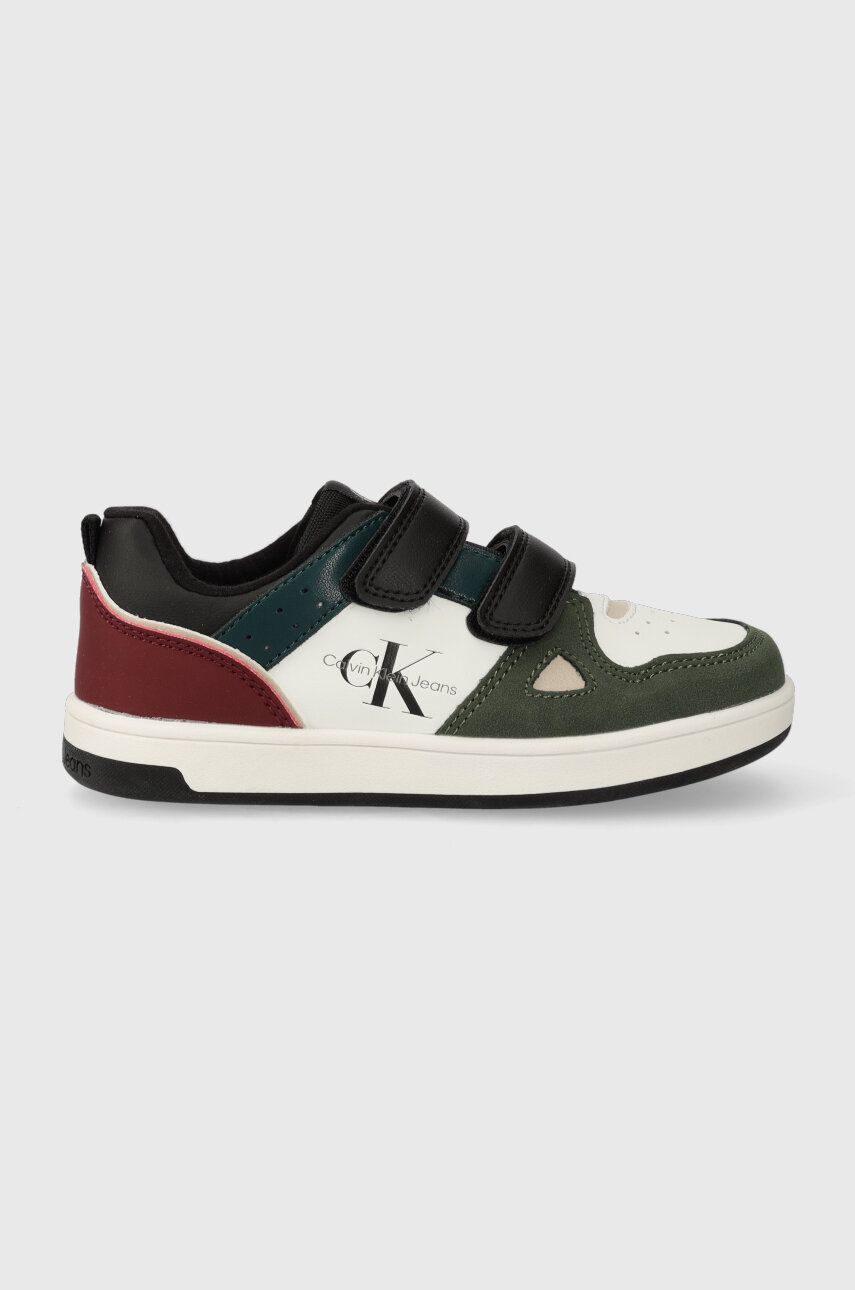 Calvin Klein Jeans Sneakers Pentru Copii Culoarea Verde iconly.ro