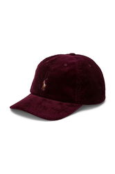 Polo Ralph Lauren șapcă Din Bumbac Pentru Copii Culoarea Bordo, Cu Imprimeu Burgundia