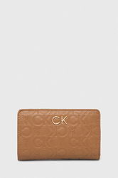 Calvin Klein Portofel Femei, Culoarea Bej
