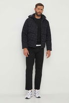 Guess Geaca Barbati, Culoarea Negru, De Iarna