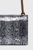 Kurt Geiger London Poseta De Piele Culoarea Argintiu