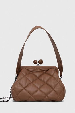 Weekend Max Mara Poseta De Piele Culoarea Maro