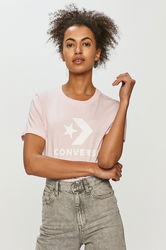 Converse Tricou Culoarea Roz