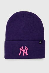 47brand Caciula MLB New York Yankees Culoarea Violet, Din Tricot Gros