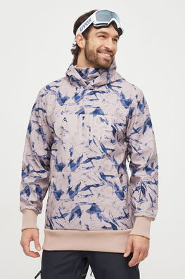Picture Geaca Parker Print Culoarea Bej
