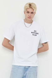 On Vacation Tricou Din Bumbac Culoarea Alb, Cu Imprimeu